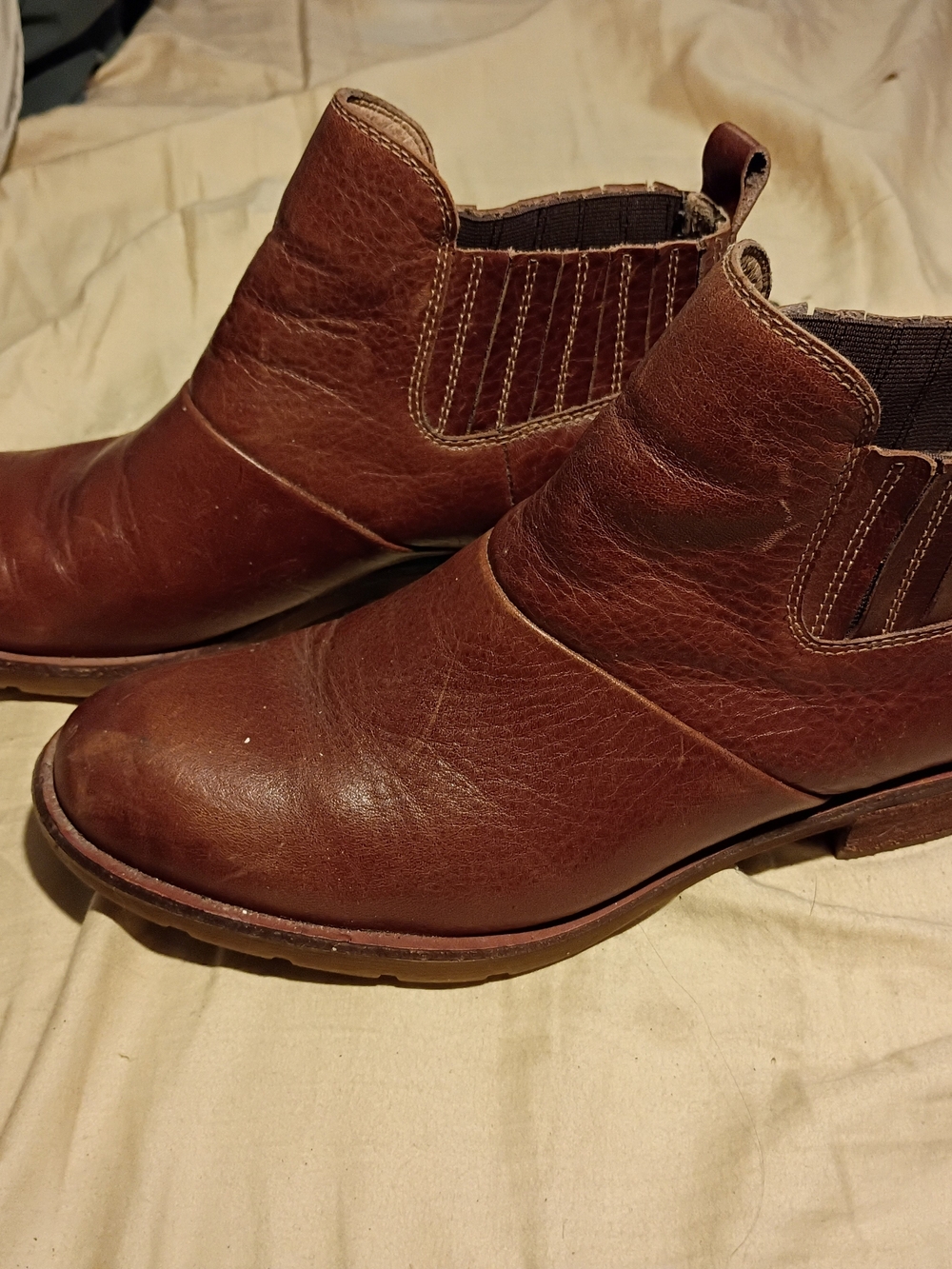 Men's Brown Leather Chelsea Boots